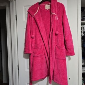Victoria's Secret Vibrant Pink Plush Robe